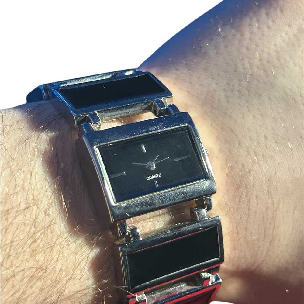 Black and Silver Marciano Quartz Watch